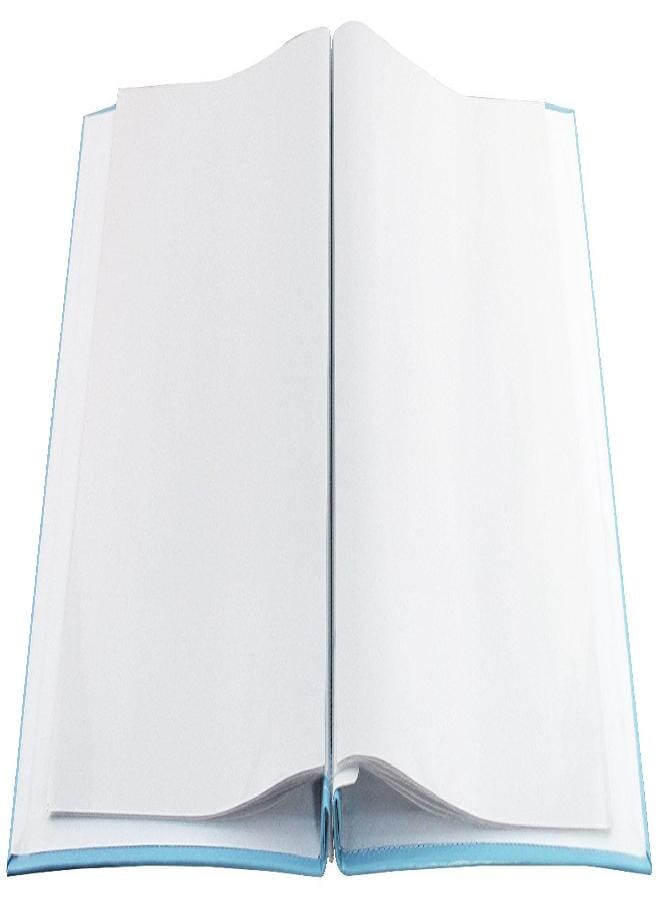 MCS ألبوم قصاصات الأطفال القابل للتوسيع من MCS مع غلاف بفتحة للصور و صفحات بحجم 12 × 12 بوصة، 13.5 × 12.5 بوصة، بتعبيرات زرقاء للأطفال - Image 3